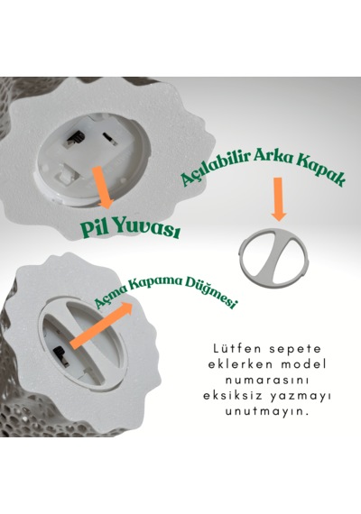 Hayalet Lamba - Tea Light (1 Adet) Beyaz