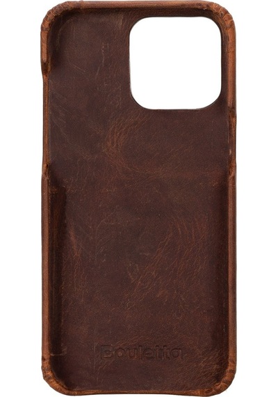 Bouletta Apple Uyumlu iPhone 15 Pro Max Deri Arka Kapak F360 G2