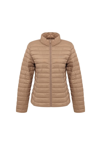 Lumberjack W-sn28 Basıc Padded Coat Camel Kadın Mont 000000000101165668 Kahverengi