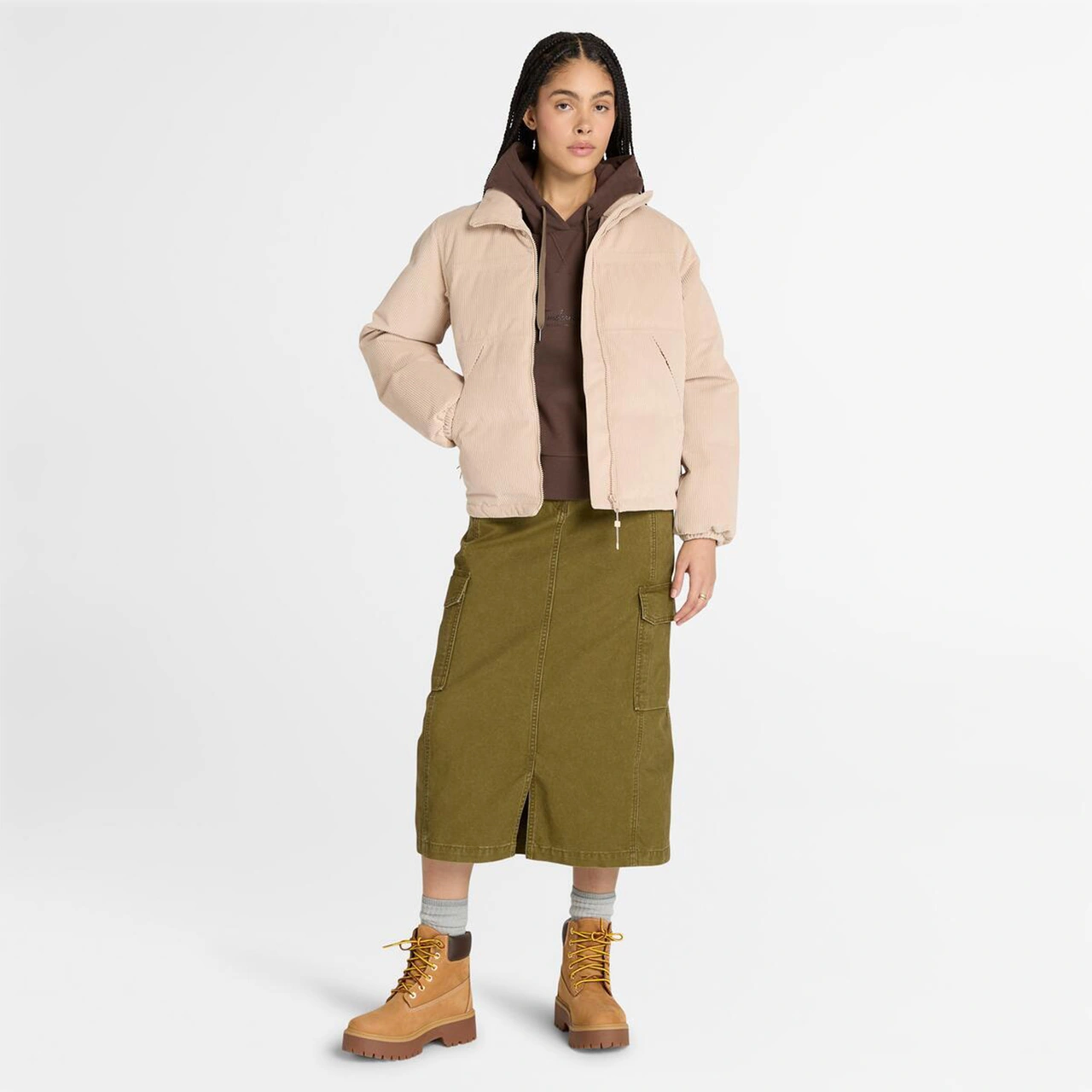 Timberland Welch Mountain Synthetic Insulated Kadın Pembe Mont Tb0a2r1deyk1 Pembe