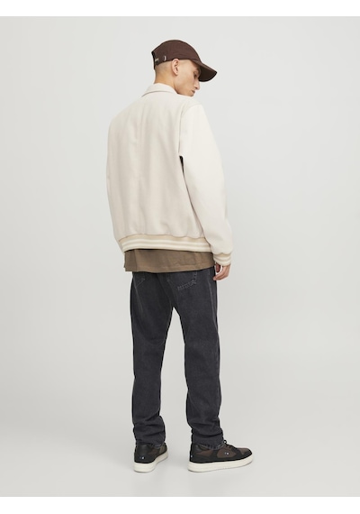 Jack & Jones Erkek Chris 737 Jean - 12250230 Black Denim