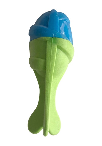 Sağlam Plastik Sesli Balık Köpek Oyuncağı 13 X 5 Cm Mi Yeşil