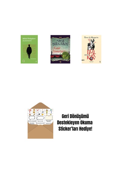 Everest Açıkhava 12 - Şeytanname + Kader Yumurtaları + Üstat İle Margarita + Okuma Sticker'ları
