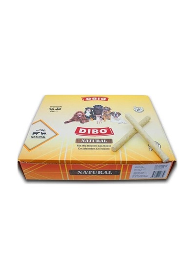 Dibo Kırmızı Beyaz Kolajen Örgü Çubuk Çiğneme Kemik Köpek Ödülü 1 KG