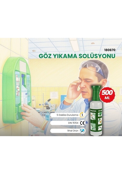 Göz Duşu Ve Yıkama Solüsyonu 500 Ml