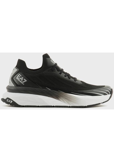 Ea7 Unisex Ayakkabı X8X176 Xk377 N763 Siyah-Beyaz Beyaz - Siyah