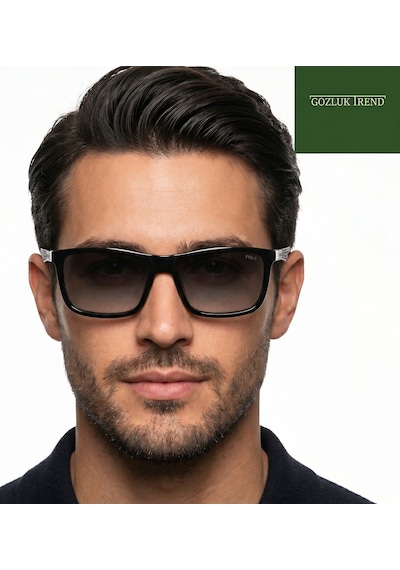Polo Village Erkek Güneş Gözlüğü Pv5032 02 50-19-140 Siyah