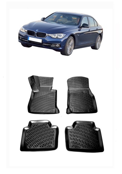 Bmw F30 Havuzlu Paspas 2012-2019 Bmw 3 Serisi Uyumlu 1. Kalite