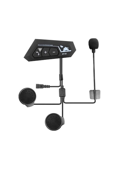 Vothoon Bt22 Kask Kulaklık Bluetooth Motosiklet Kulaklık 5.0 Bluetooth Interkom Motorsiklet Kulaklık