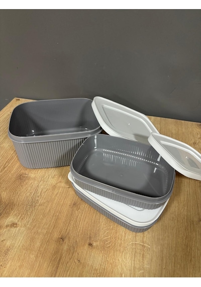 Favora 3 Parça Organizer Gri
