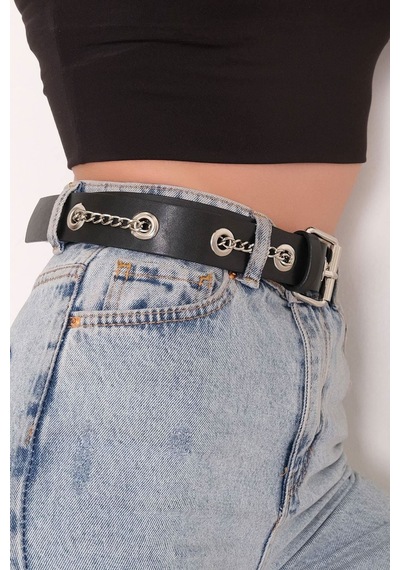 Bensu Store - Aksesuar Kemer Siyah - 10879.1140. 001 Siyah