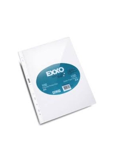 Exxo A4 Poşet Dosya 100 Adet