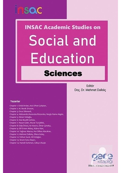 INSAC Academic Studies on Social and Education Sciences- Gece Kitaplığı