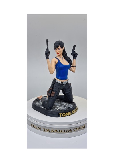 Tomb Raider Angelina Jolie Telefon Tutucu Figür