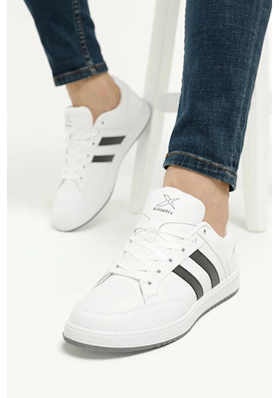 Kinetix KORT PU 3PR Termo Kaymaz Taban Beyaz Erkek Sneaker BEYAZ Beyaz