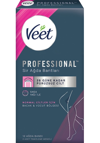 Veet Bacak & Vücut Bölgesi Sir Ağda Bantları 12'li