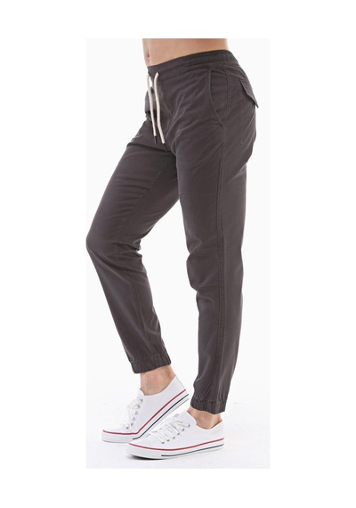 Cedy Denim Erkek Lastikli Mevsimlik Gabardin Jogger Bağcıklı Pantolon C314 Antrasit