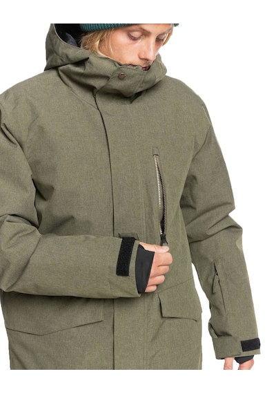 Quiksilver Mıssıon Solıd Jk Haki Yeşil