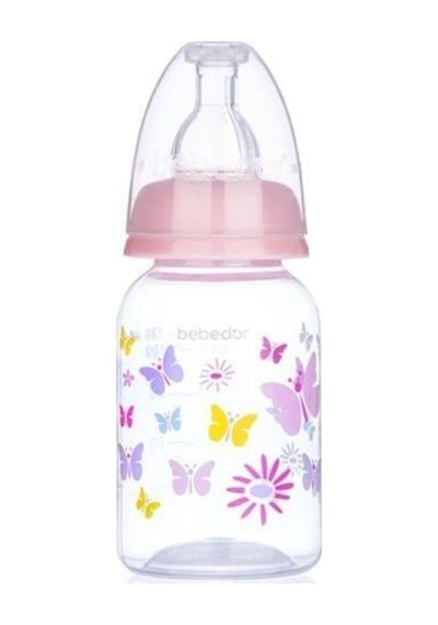 Bebedor Biberon Orta Akış Desenli Pp 125 Ml 23302 (Pembe)