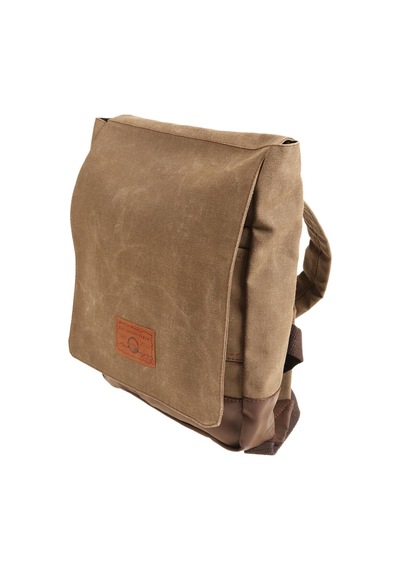 oldcottoncargo OLD COTTON CARGO UNİSEX SU GEÇİRMEZ OMUZ ÇANTASI 7112 KAHVE