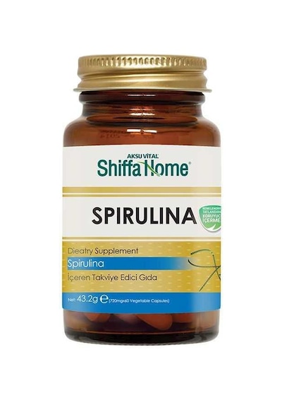 Aksu Vital Spirulina 60 Kapsül