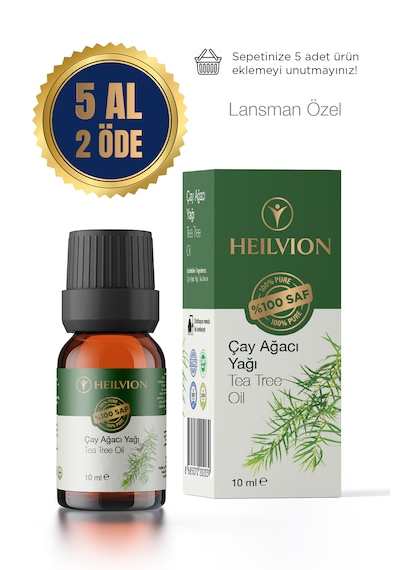 Çay Ağacı Yağı %100 Saf Ve Doğal 10ml , Antiseptik Ve Temizleyici Özellikli Uçucu Yağ 10 ML