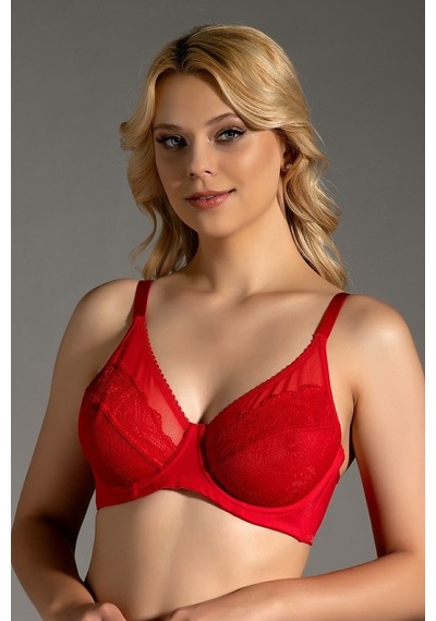 New Bra 2301 Telli Sütyen Kırmızı