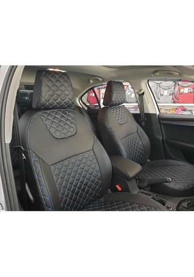Skoda Octavia Araca Özel Deri Oto Koltuk Kılıfı (386640555)