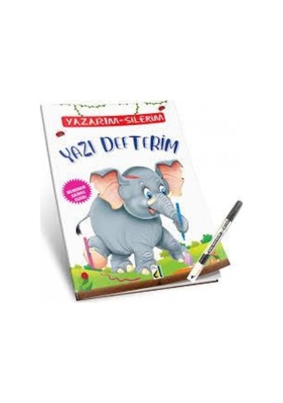 Yazarım Silerim Yazı Defterim - Damla Yayınları