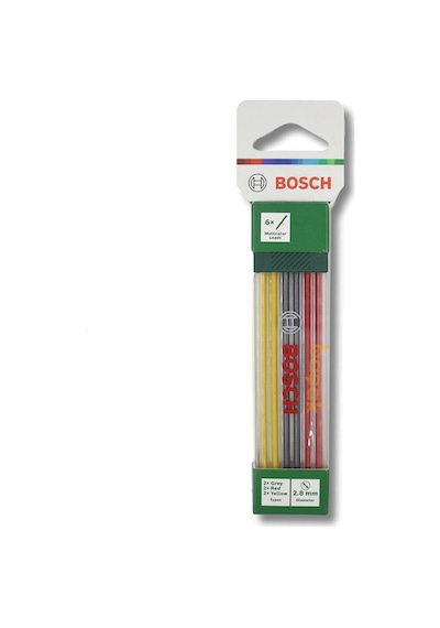 Bosch İşaretleme Kalem Ucu Renkli 6 Adet 1600a032uv