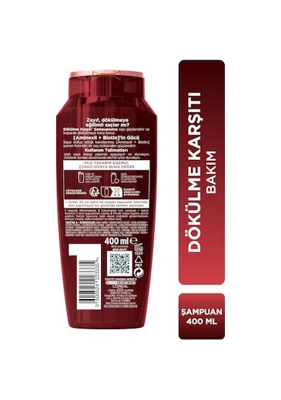 400 Ml Dökülme Karşıtı Şampuan, Komple Direnç Formülü