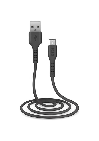 Tecablemıcrok Mikro Usb Şarj Ve Veri Kablosu 1 Mt. Siyah