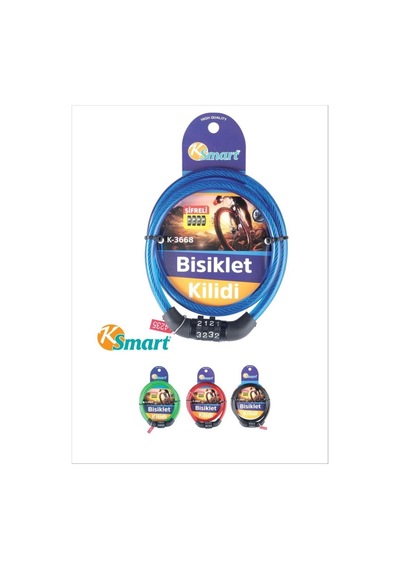 Ksmart Bisiklet Kilidi Eko Şifre K-3668