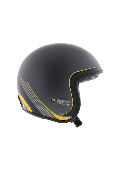 Motosiklet Kaskı Retro Güneş Vizörlü Hornet S Sv Neo C12 Mat Gri Motorcu Kask Çok Renkli
