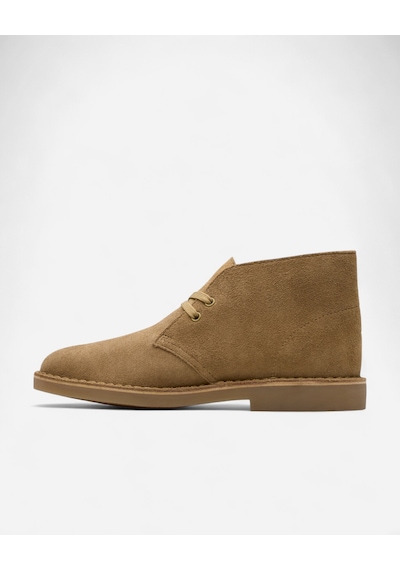 Clarks Desert Bt Evo. Dark Sand Suede, M 3 Kadın Kahverengi Bot 26182928 kahverengi