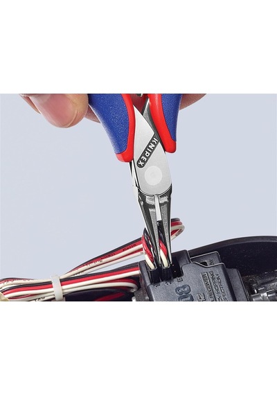 Knipex 35 12 115 Sb Elektronik Tutma Pensesi, Çok Bileşenli Kılıf