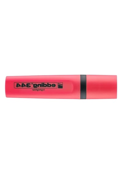 Kırmızı Fosforlu Kalem, 2-5 Mm Uç Genişliği, Tek Kalem 124-Pembe