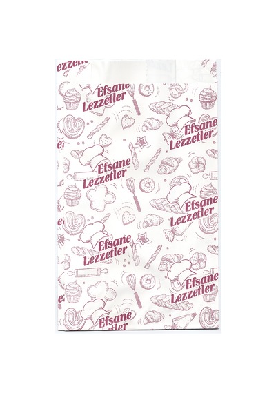 Kese Kağıdı Efsane Lezzetler 12x21 cm 5 kg