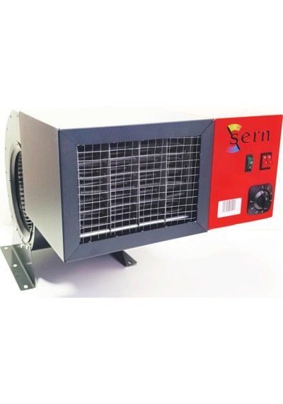 Sern Fı 25 Elektrikli Fanlı Isıtıcı 25kw 380v 2 Kademeli Termostatlı