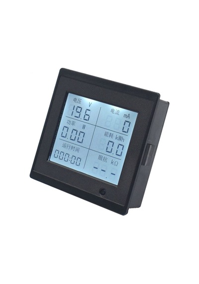 Alkatronik-Dc 6-200V 20A Dijital Voltmetre Ampermetre Wattmetre Voltaj Akım