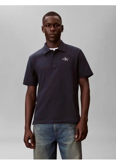 Calvin Klein Ss Easy Monologo Cas, Cef Lacivert Erkek Polo