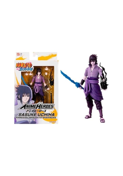 Bandaı Çocuk Sasuke Rinnegan Mangekyo Sharingan Poz Verilebilir Figür