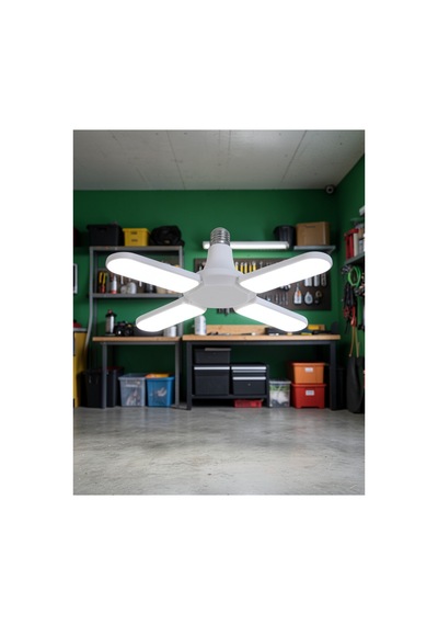 Enerji Tasarruflu Led Ampül 60 Watt 4 Kollu Beyaz Işık Yeni Nesil Çok Renkli Çok Renkli