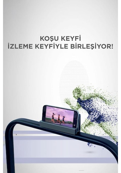 Torima VEP-1002 Ayarlanabilir Bluetoothlu Uzaktan Kumandalı Katlanabilir Yürüme Ve Koşu Bandı