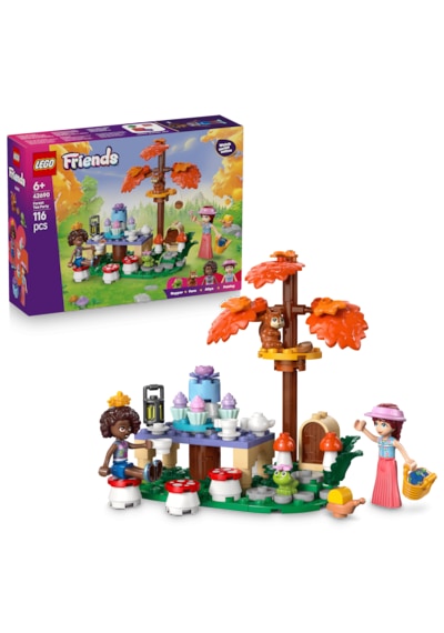 LEGO® Friends Orman Çay Partisi 42690 - 6 Yaş ve Üzeri Çocuklar için Mini Bebek İçeren Yaratıcı Oyuncak Yapım Seti (116 Parça)