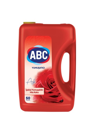 Deterjan Soft Aşk Kırmızı 5 L 1000'li Set
