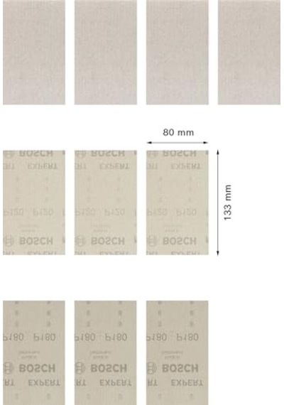 Parça Expert M480 Ağ Zımpara Seti Boyalı Ahşap Sert Ahşap 100x150 Mm Aksesuar Titreşimli Zımpara Makinesi