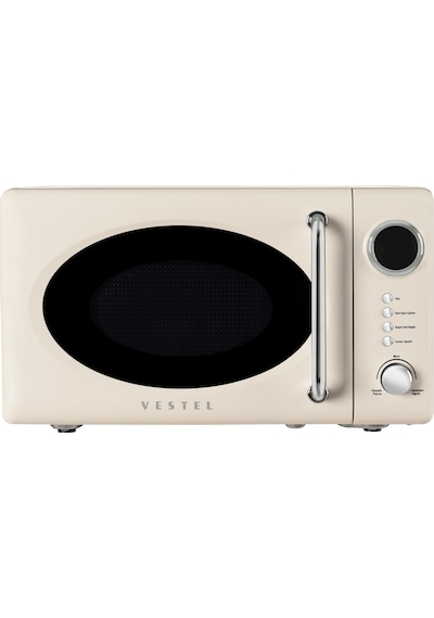 Vestel MD 20 YD Retro Bej Mikrodalga Fırın