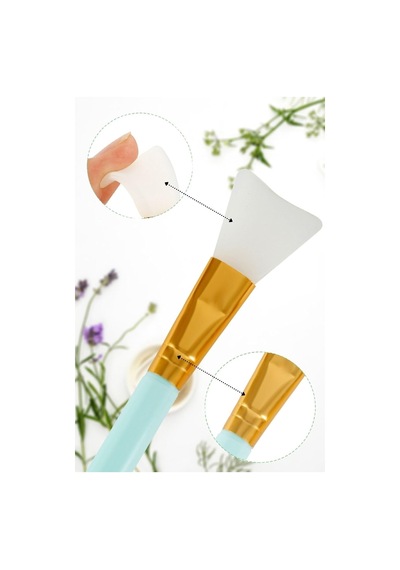 Çift Işlevli Yüz Temizleme Peeling Etkili Gözenek Temizleyici Alet +maske Fırçası Bakım Seti