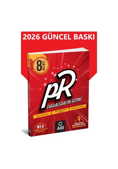 Arı 8. Sınıf Paragrafın Ritmi Lgs Hazırlık 2025 Pr Paragraf Kitabı